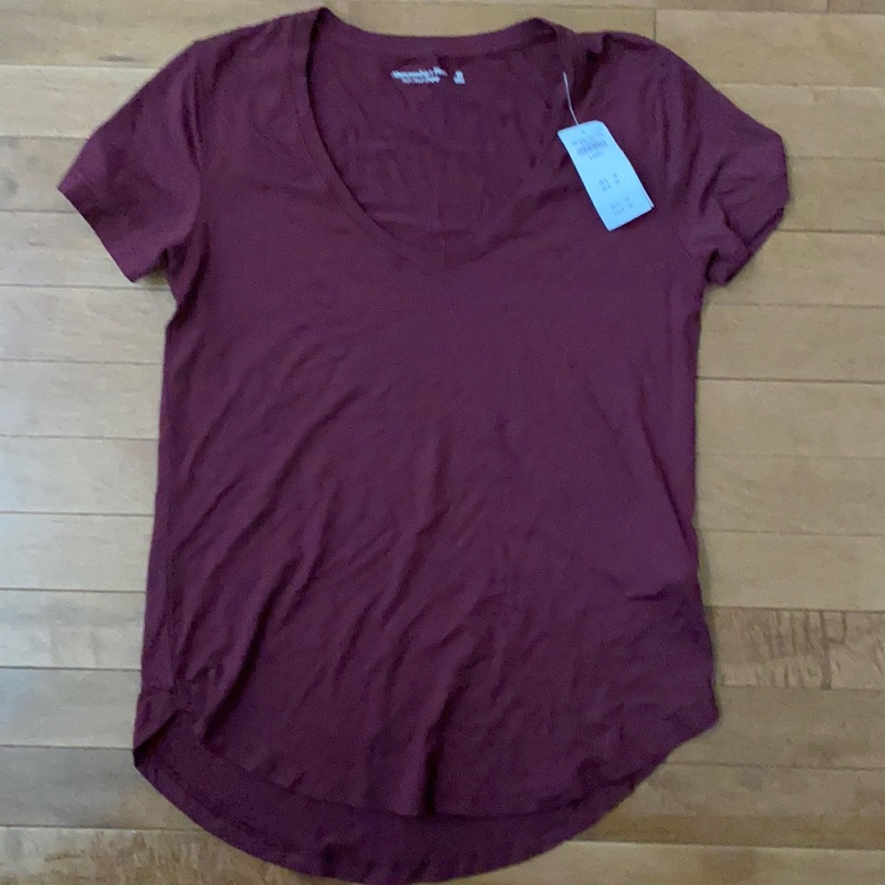 Abercrombie & Fitch Women’s Soft & Drapey Tee XS